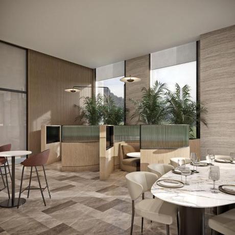 Imagen del bar/restaurante del Hotel Courtyard by Marriott Prishtina. Foto 19