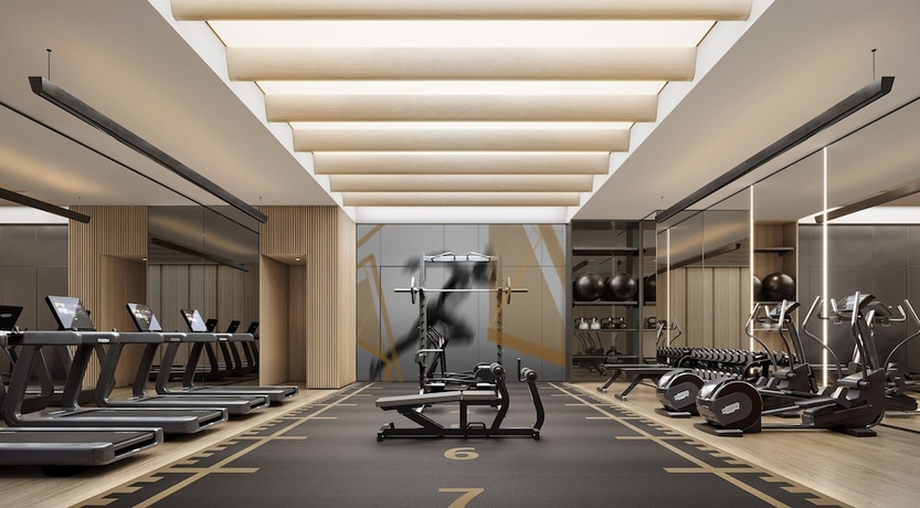 Imagen de los interiores del Hotel Courtyard by Marriott Rizhao. Foto 7