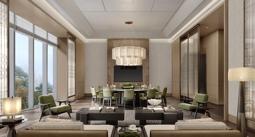 Imagen del bar/restaurante del Hotel Courtyard by Marriott Rizhao. Foto 3