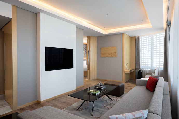 Imagen de la habitación del Hotel Courtyard by Marriott Shanghai Songjiang. Foto 3