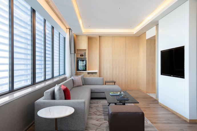 Imagen de la habitación del Hotel Courtyard by Marriott Shanghai Songjiang. Foto 16