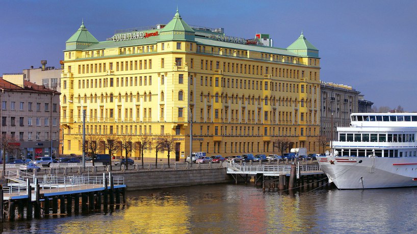 Imagen general del Hotel Courtyard by Marriott St. Petersburg Vasilievsky. Foto 3