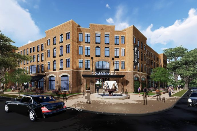 Imagen general del Hotel Courtyard by Marriott Thomasville Downtown. Foto 1