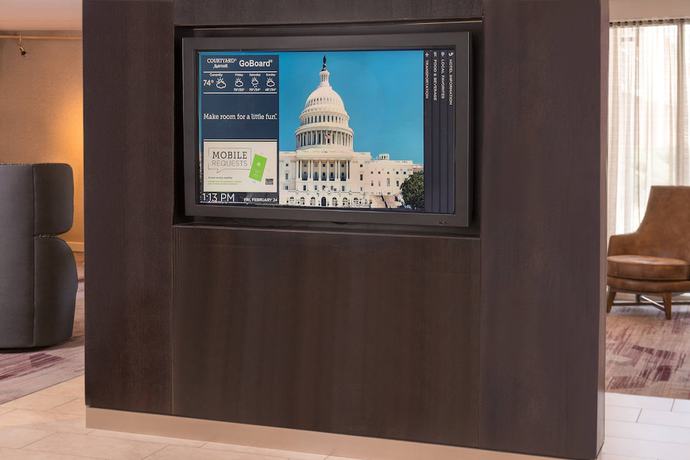 Imagen de los interiores del Hotel Courtyard by Marriott Washington Dulles Airport Chantilly. Foto 19