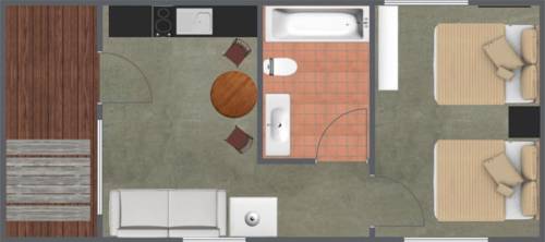 Imagen de la habitación del Hotel Cowboy Village Resort. Foto 5