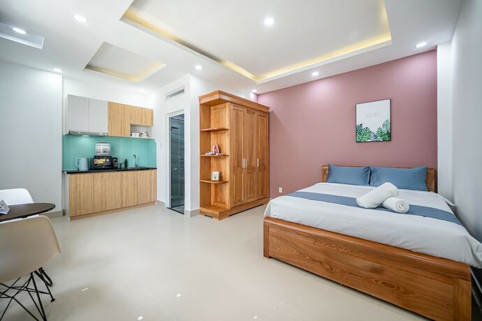 Imagen de la habitación del Hotel Cozrum Homes - Retro House. Foto 13