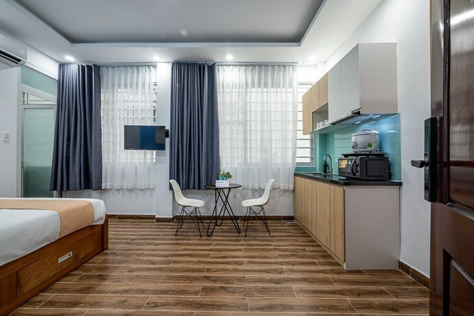 Imagen de la habitación del Hotel Cozrum Homes - Retro House. Foto 19