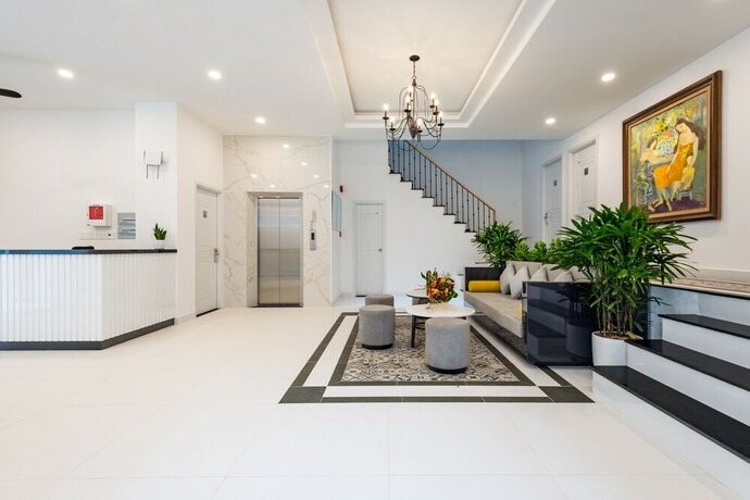 Imagen de los interiores del Hotel Cozrum Homes The Gallery Residence. Foto 34