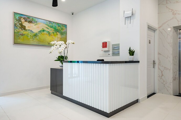 Imagen de los interiores del Hotel Cozrum Homes The Gallery Residence. Foto 36