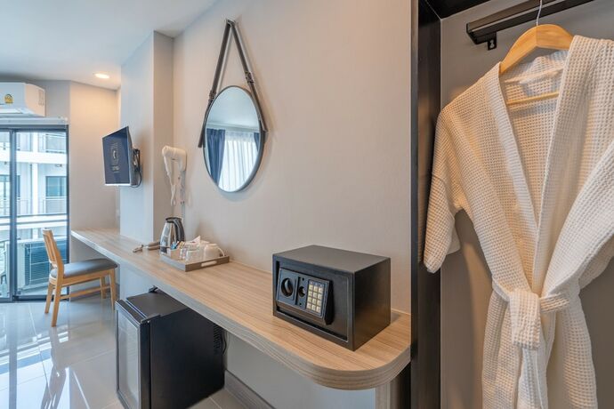 Imagen de la habitación del Hotel Cozy Blu Suvarnabhumi. Foto 15