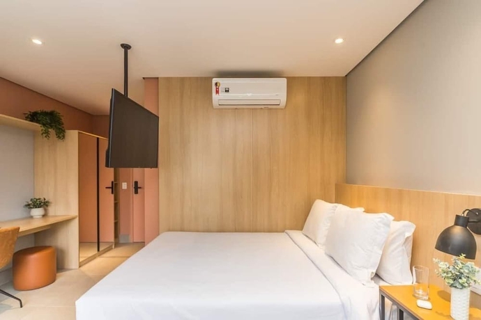 Imagen de la habitación del Hotel Cozzy Su&iacute;tes Para&iacute;so. Foto 7