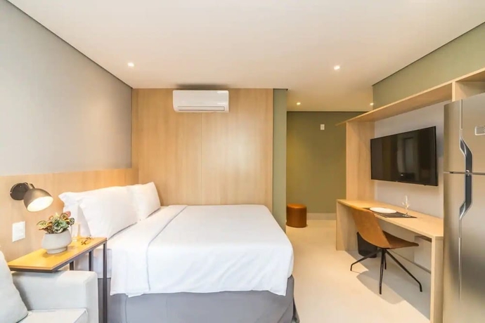 Imagen de la habitación del Hotel Cozzy Su&iacute;tes Para&iacute;so. Foto 13