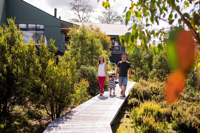 Imagen de los exteriores del Hotel Cradle Mountain. Foto 14