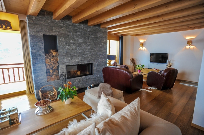 Imagen de la habitación del Hotel Crans Luxury Lodges. Foto 5