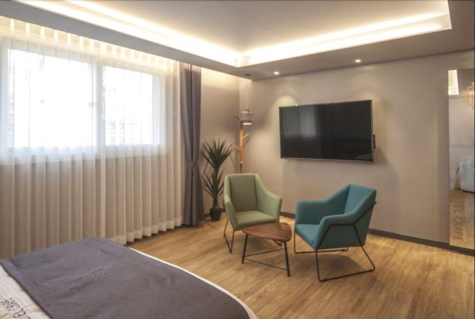 Imagen de la habitación del Hotel Crape. Foto 7