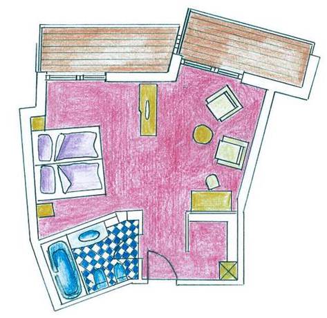 Imagen de la habitación del Hotel Cristal, Deutschnofen - Nova Ponente. Foto 2