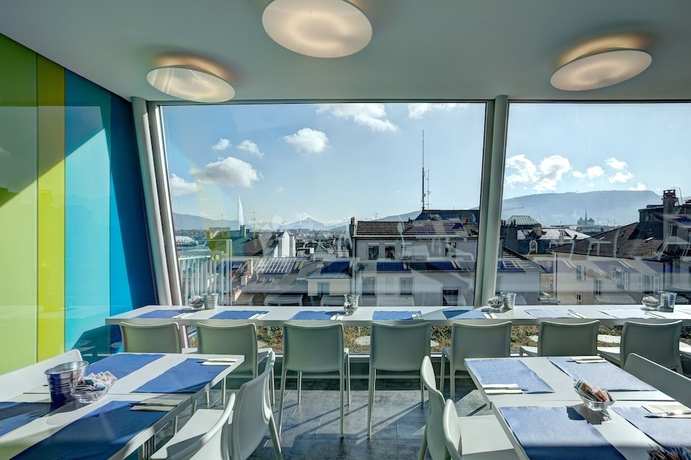 Imagen del bar/restaurante del Hotel Cristal, Ginebra. Foto 2