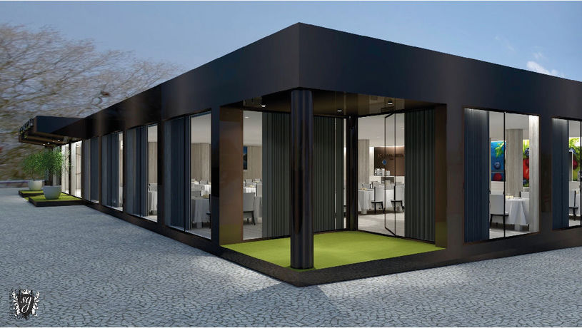 Imagen de los exteriores del Hotel Cristal Setubal. Foto 16