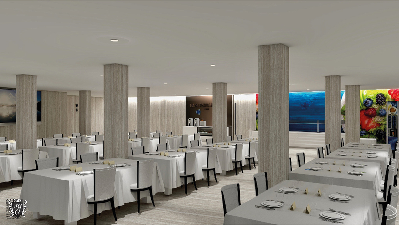 Imagen del bar/restaurante del Hotel Cristal Setubal. Foto 13