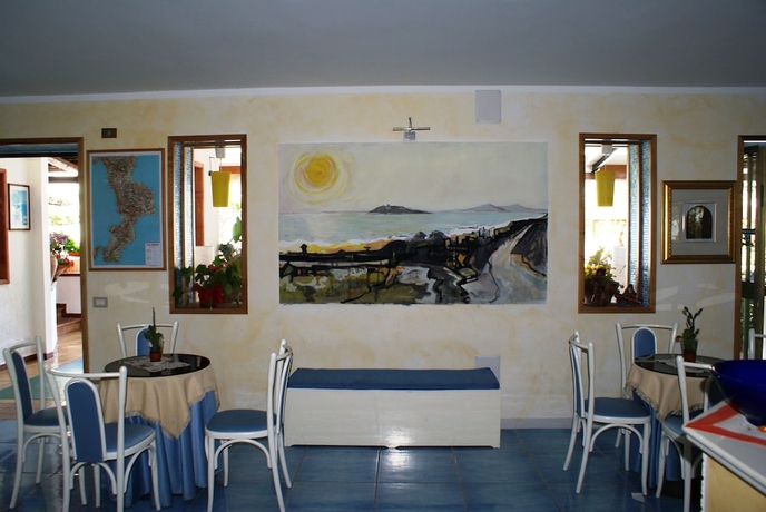 Imagen del bar/restaurante del Hotel Cristina, Diamante. Foto 6