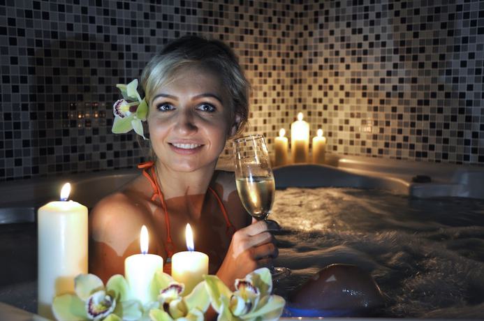 Imagen de la piscina del Hotel Crocus, Štrba. Foto 19