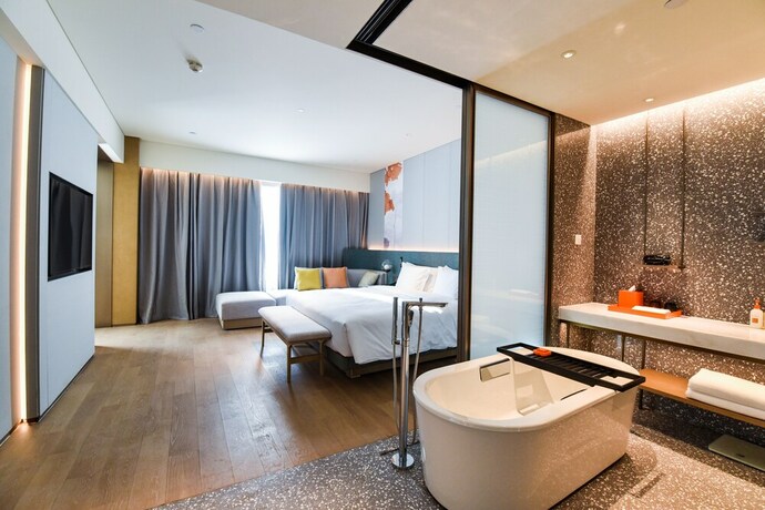 Imagen de la habitación del Hotel Crowne Plaza Beijing Badaling. Foto 19