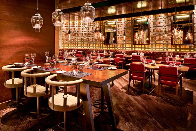 Imagen del bar/restaurante del Hotel Crowne Plaza Beijing Lido, An Ihg. Foto 6