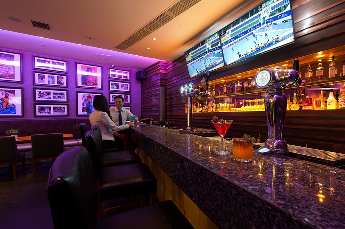 Imagen del bar/restaurante del Hotel Crowne Plaza Beijing Sun Palace, An Ihg. Foto 2