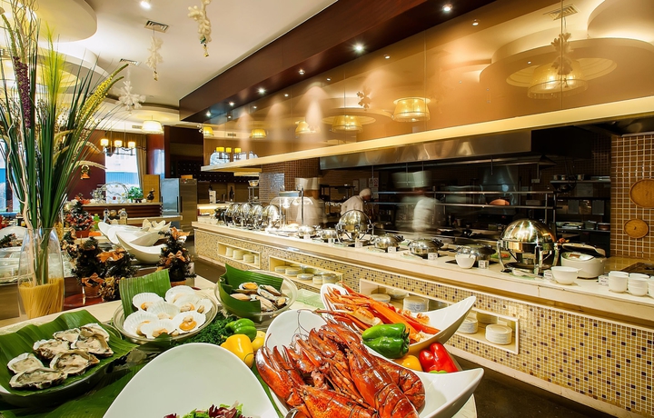 Imagen del bar/restaurante del Hotel Crowne Plaza Beijing Zhongguancun, An Ihg. Foto 5