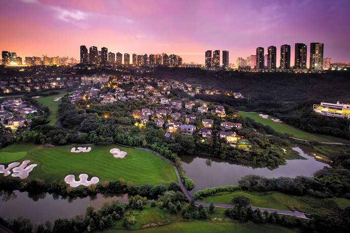 Imagen de los exteriores del Hotel Crowne Plaza Chongqing New North Zone, An Ihg. Foto 7