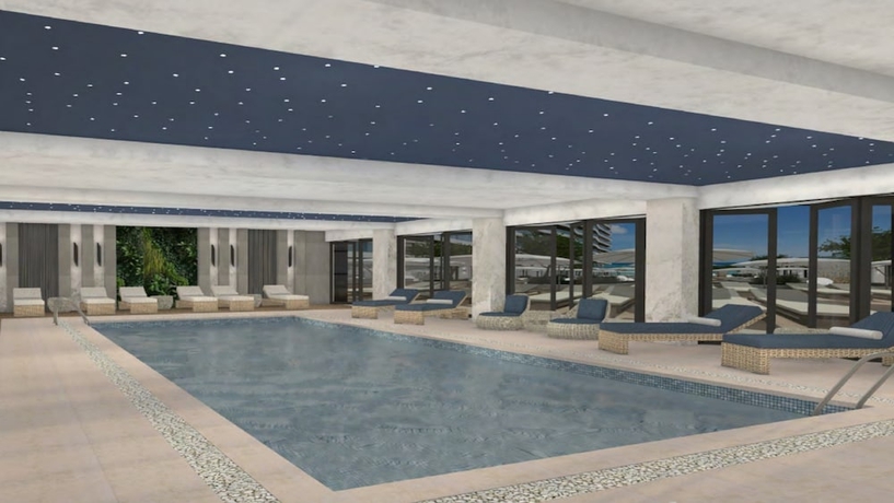 Imagen de la piscina del Hotel Crowne Plaza Constanta Mamaia Beach, an IHG. Foto 16