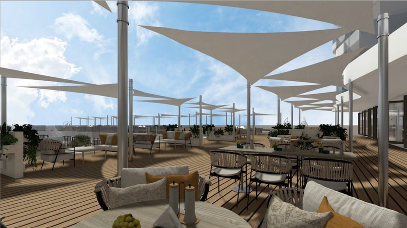 Imagen del bar/restaurante del Hotel Crowne Plaza Constanta Mamaia Beach, an IHG. Foto 3