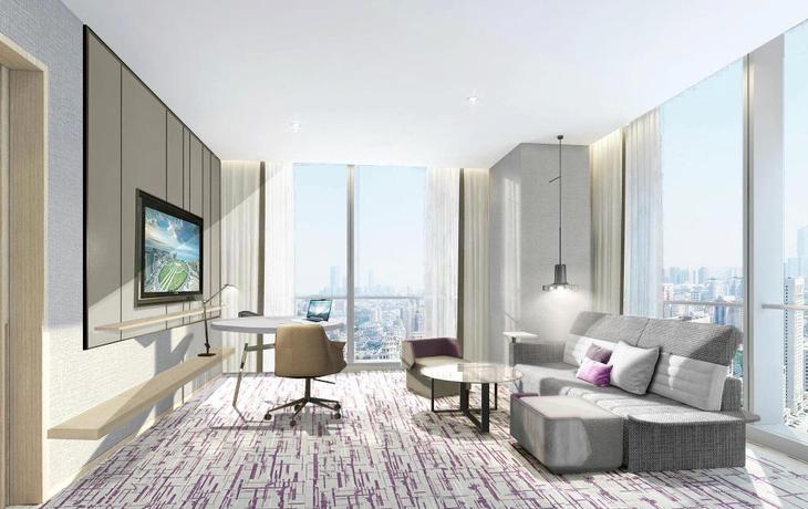 Imagen de la habitación del Hotel Crowne Plaza Dalian Xinghai, An Ihg. Foto 9