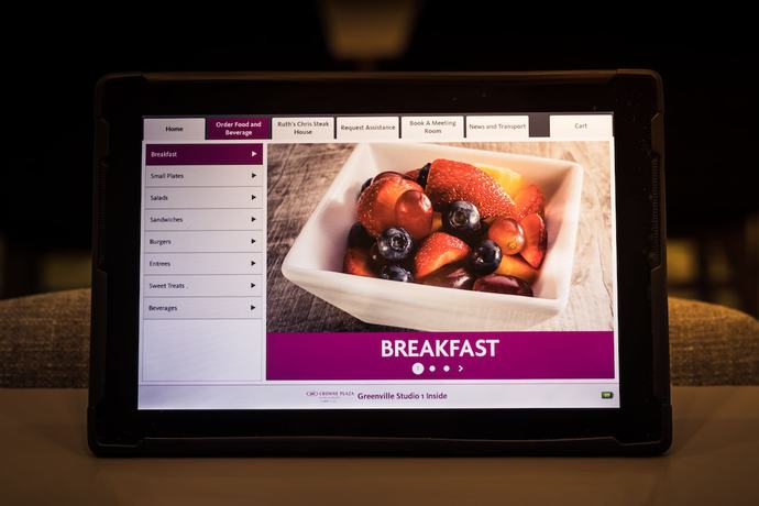 Imagen del bar/restaurante del Hotel Crowne Plaza Greenville-i-385-roper Mtn Rd, An Ihg. Foto 3