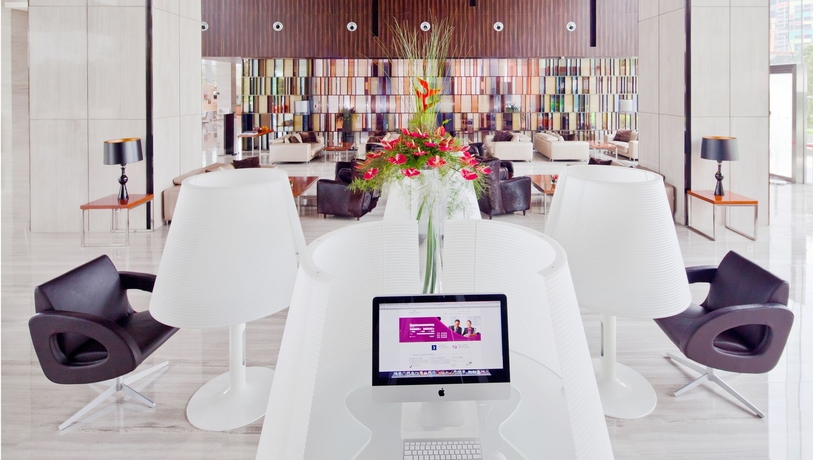 Imagen del bar/restaurante del Hotel Crowne Plaza Guangzhou Huadu, An Ihg. Foto 5