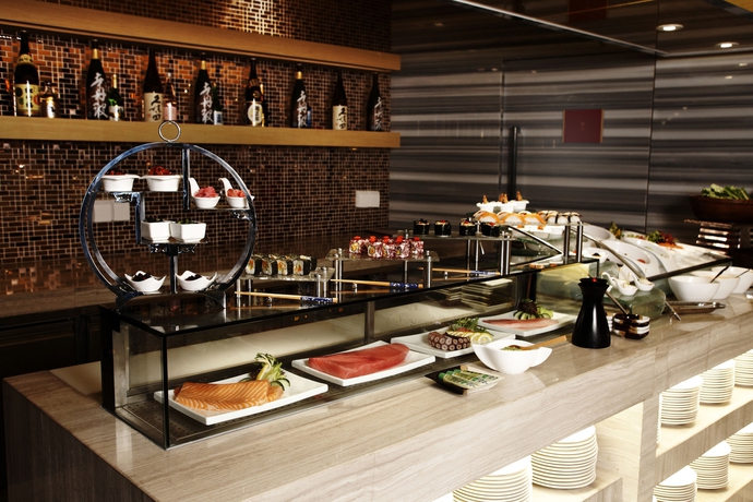 Imagen del bar/restaurante del Hotel Crowne Plaza Guangzhou Huadu, An Ihg. Foto 6