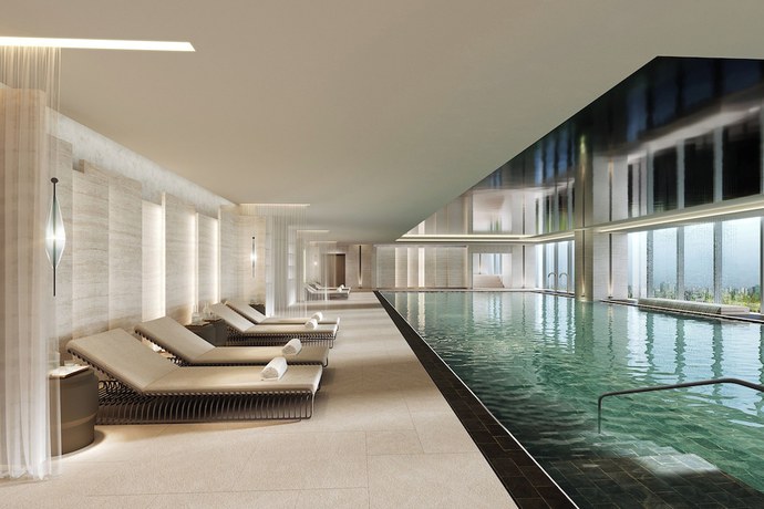 Imagen de la piscina del Hotel Crowne Plaza Guangzhou Window Of Canton By Ihg. Foto 16