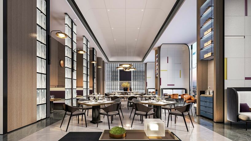 Imagen del bar/restaurante del Hotel Crowne Plaza Jinan Runhua. Foto 10