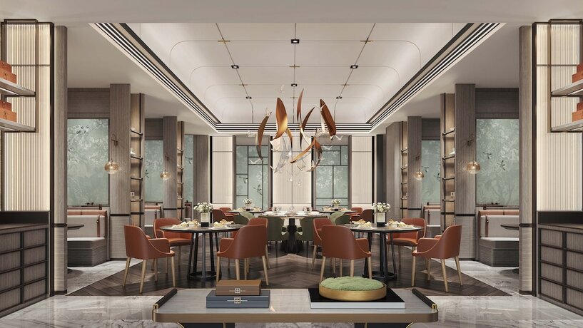 Imagen del bar/restaurante del Hotel Crowne Plaza Jinan Runhua. Foto 12