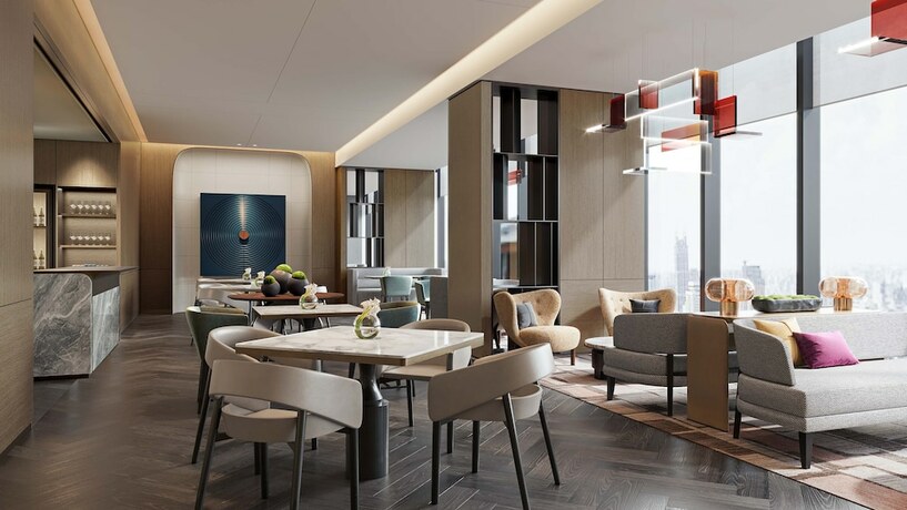 Imagen del bar/restaurante del Hotel Crowne Plaza Jinan Runhua. Foto 13