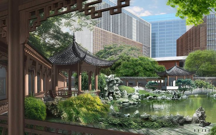 Imagen de los exteriores del Hotel Crowne Plaza Moscow - Park Huaming, An Ihg. Foto 3