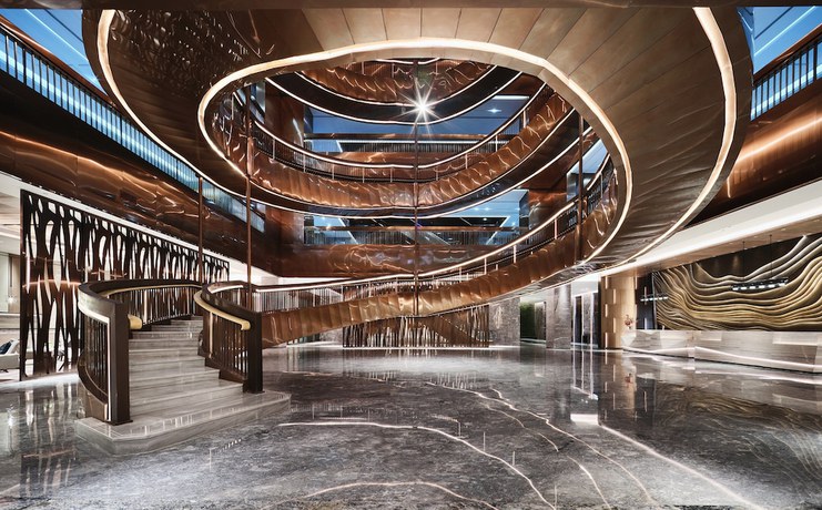 Imagen de los interiores del Hotel Crowne Plaza Nanning City Center, An Ihg. Foto 10