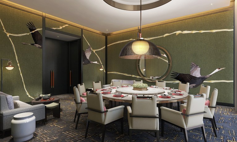 Imagen del bar/restaurante del Hotel Crowne Plaza Qidong, An Ihg. Foto 3