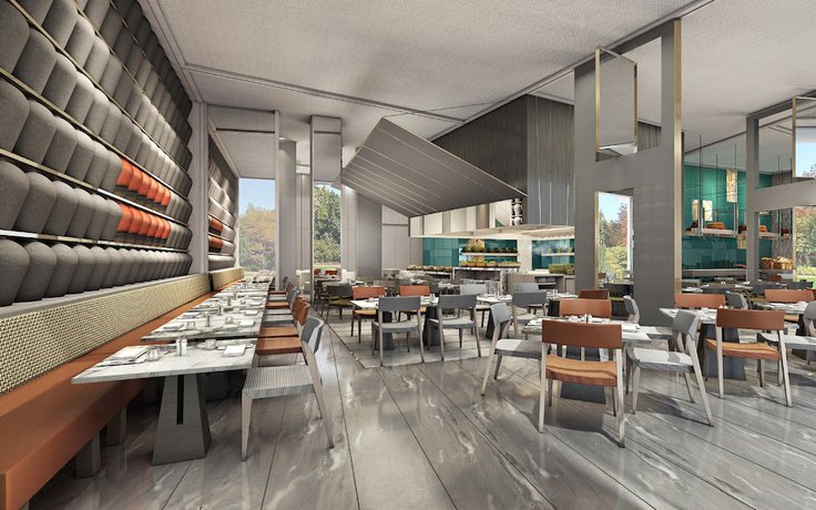 Imagen del bar/restaurante del Hotel Crowne Plaza Qidong, An Ihg. Foto 4