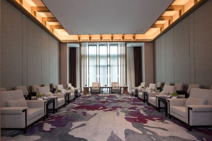 Imagen de los interiores del Hotel Crowne Plaza Qingdao Oriental Movie Metropolis, An Ihg. Foto 14