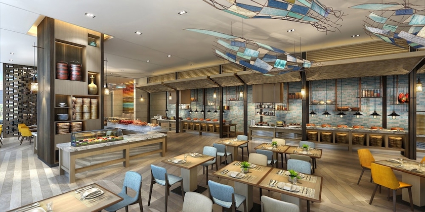 Imagen del bar/restaurante del Hotel Crowne Plaza Quanzhou Riverview. Foto 4