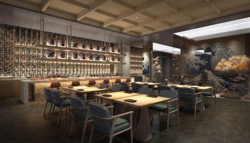 Imagen del bar/restaurante del Hotel Crowne Plaza Quanzhou Riverview. Foto 5