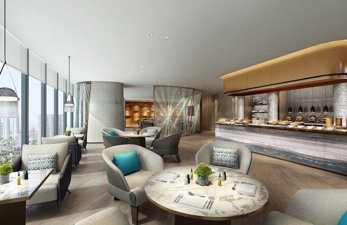 Imagen del bar/restaurante del Hotel Crowne Plaza Quanzhou Riverview. Foto 6