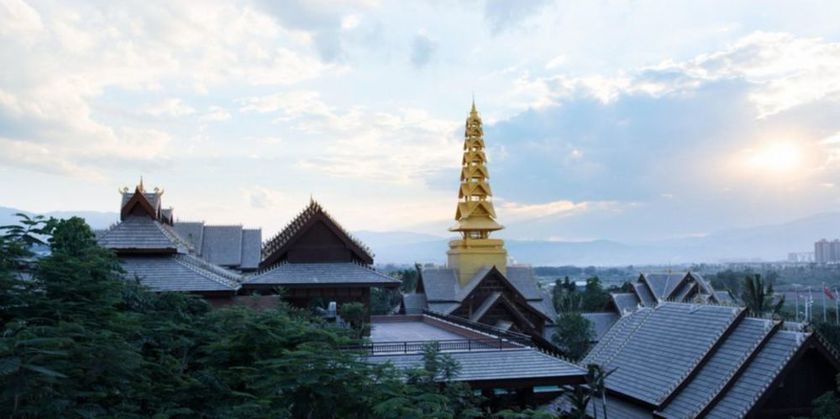 Imagen de los exteriores del Hotel Crowne Plaza Resort Xishuangbanna Parkview, An Ihg. Foto 11