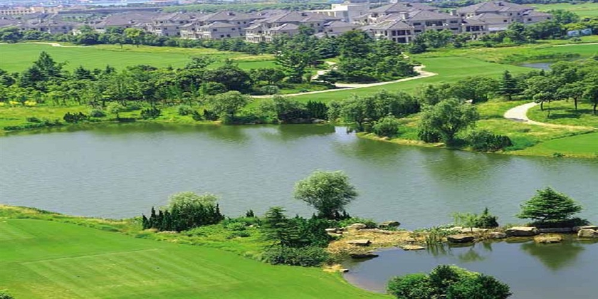 Imagen de los exteriores del Hotel Crowne Plaza Shanghai Anting, An Ihg. Foto 5